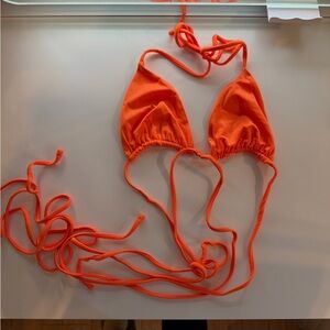 Frankie's Bikinis Bold Orange Top